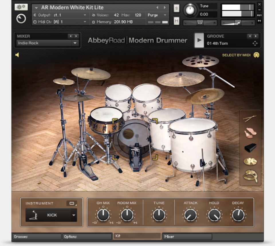 KONTAKT Abbey Road Modern Drummer
