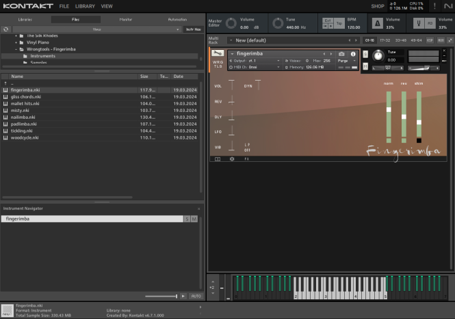 KONTAKT Fingerimba Thumbnail