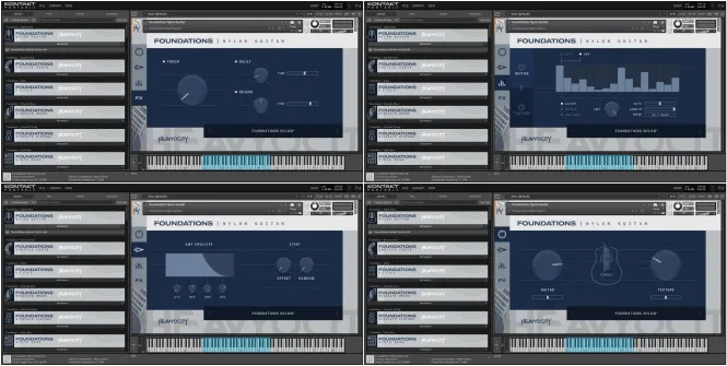 KONTAKT Nylon Guitar (Foundations)
