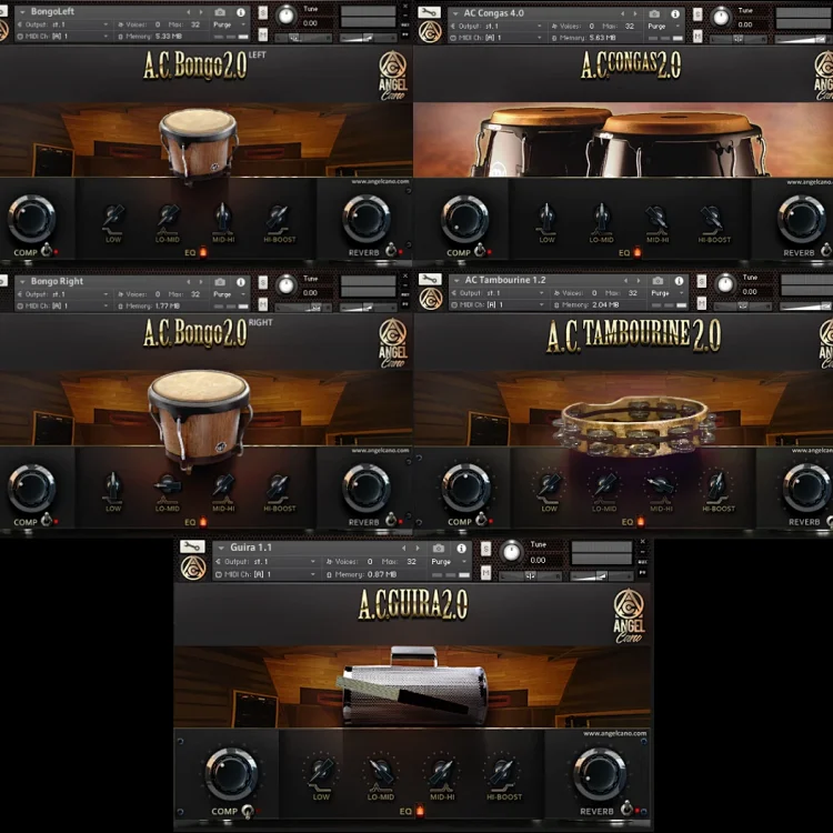KONTAKT GOLD Percussions Thumbnail