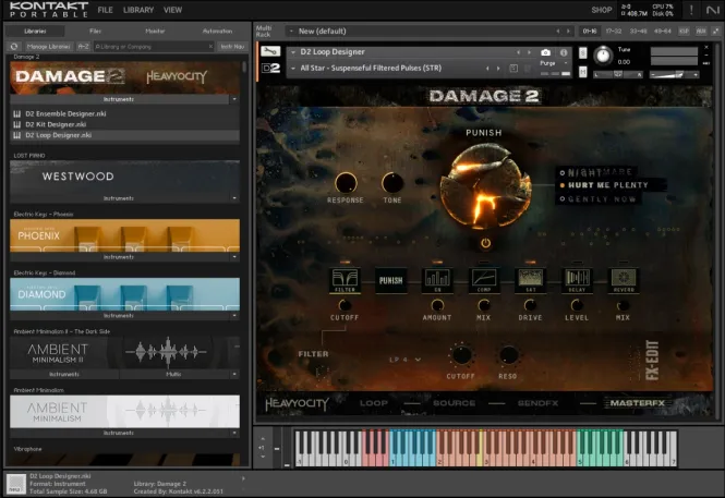 KONTAKT Heavyocity DAMAGE 2 v1.1.0 Thumbnail