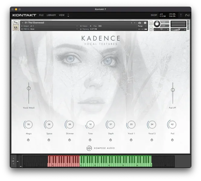 KONTAKT Kadence Vocal Textures Thumbnail