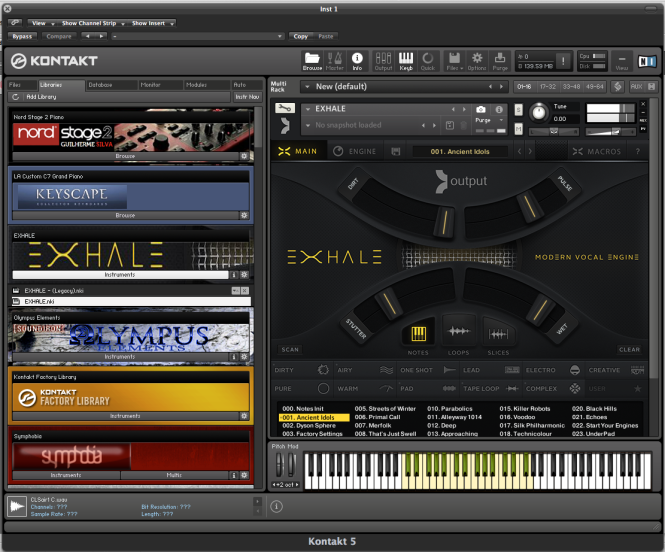 KONTAKT Output Exhale