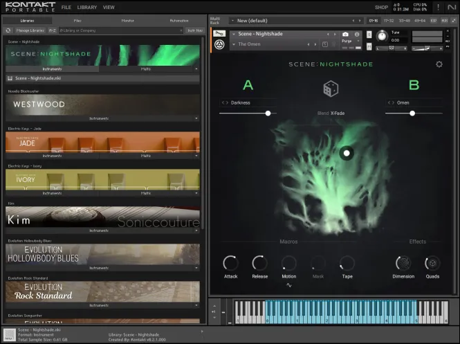 KONTAKT Scene - Nightshade