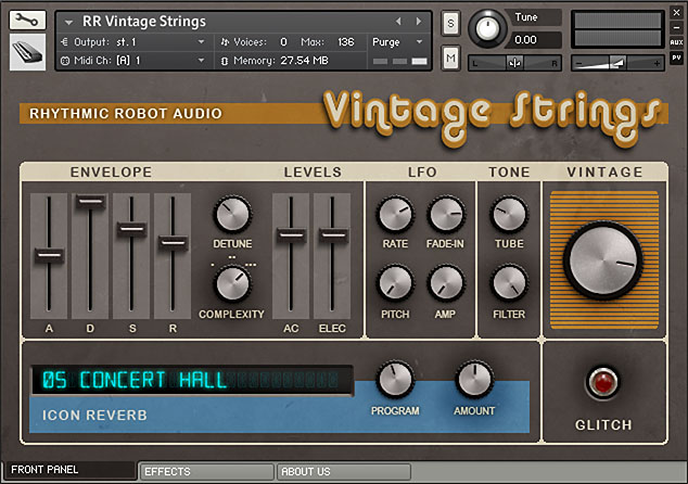 KONTAKT Vintage Strings 03-24