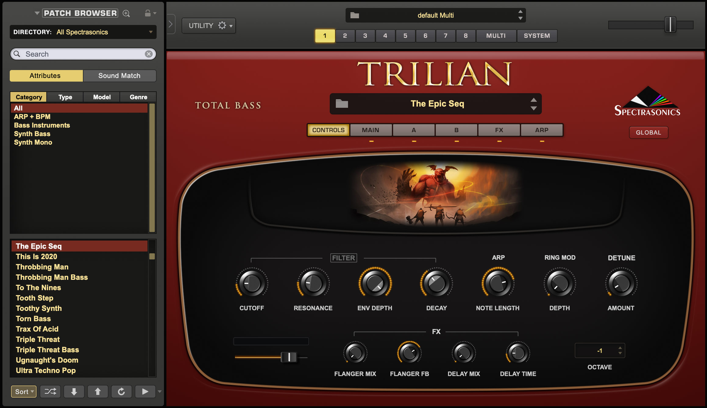 Spectrasonics Trilian v1.0 Thumbnail